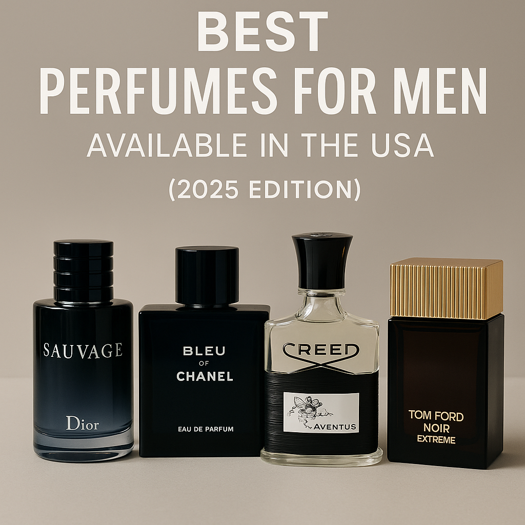 Best Perfumes for Men Available in the USA (2025 Edition)