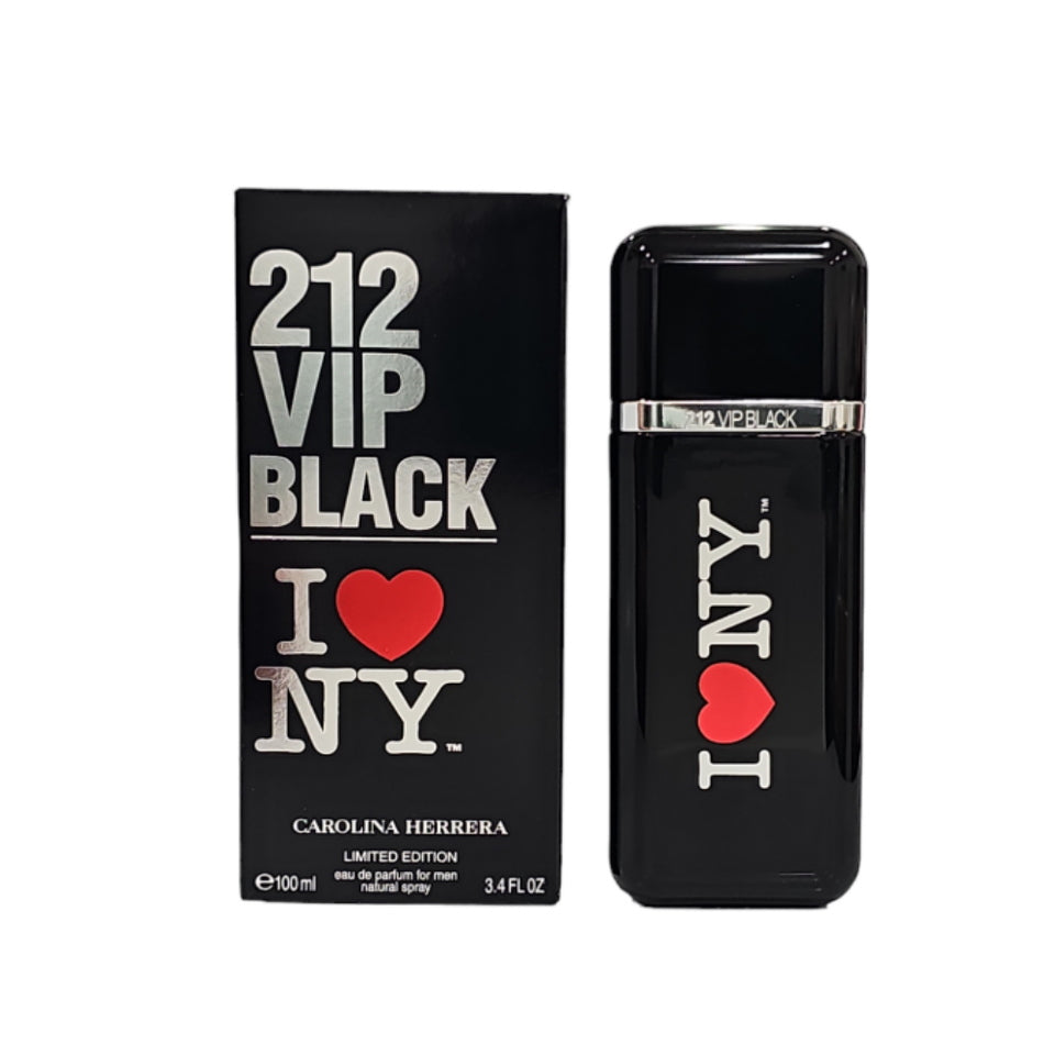Carolina Herrera 212 VIP Black I Love NY Limited Edition EDP 3.4 oz Men Spray