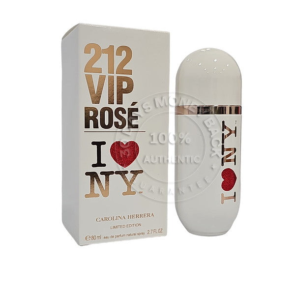Carolina Herrera 212 VIP Rose I Love NY Limited Edition EDP 2.7 oz / 80 ml Men Spray