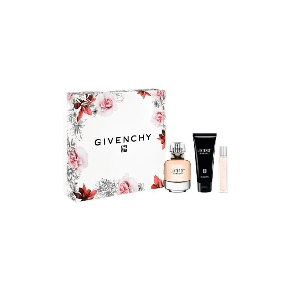 Givenchy L'interdit Eau de Parfum 3Pcs Gift set for Women - Travel Spray