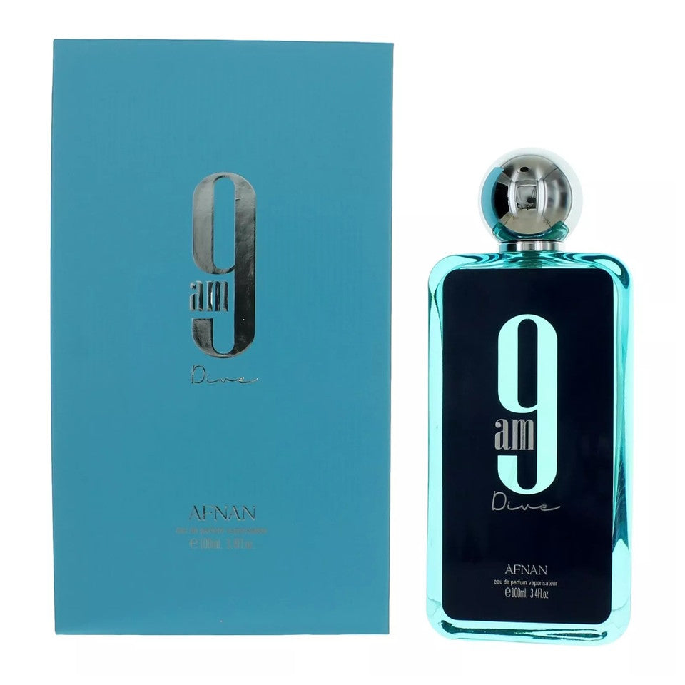 9AM Dive by Afnan, 3.4 oz Eau De Parfum Spray for Unisex
