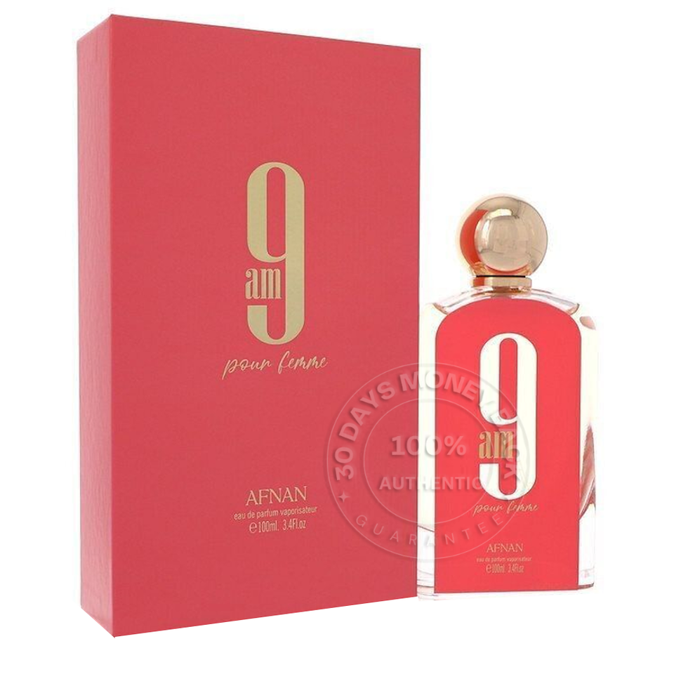 Afnan 9 am EDP 3.4 oz / 100 ml Women Spray
