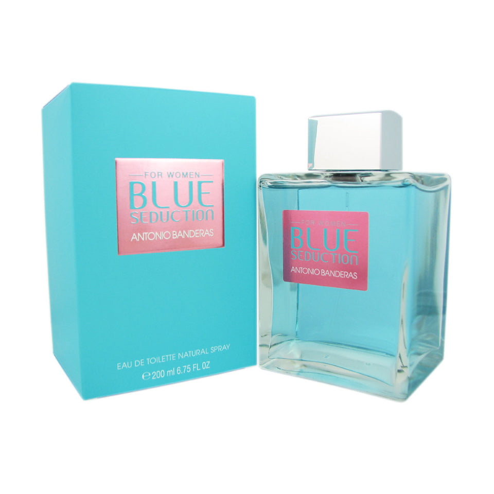 Blue Seduction By Antonio Banderas Eau de Toilette for Women 6.7 oz / 200 ml