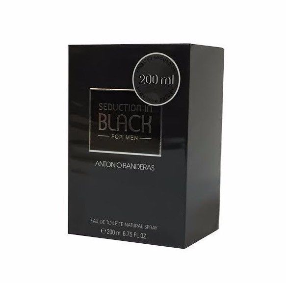 Antonio Banderas Seduction In Black Men 6.7 oz / 200 ml Eau De Toilette