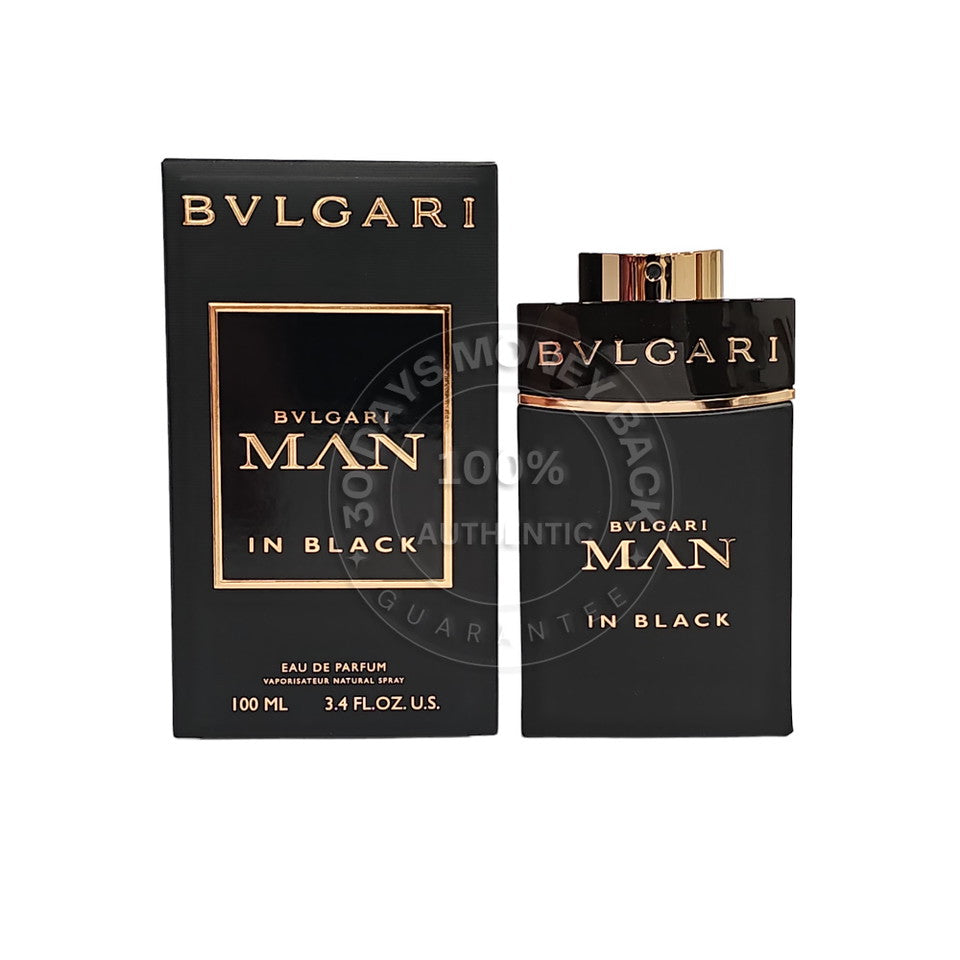 Bvlgari Man In Black Eau De Parfum 3.4 oz / 100 ml Spray For Men