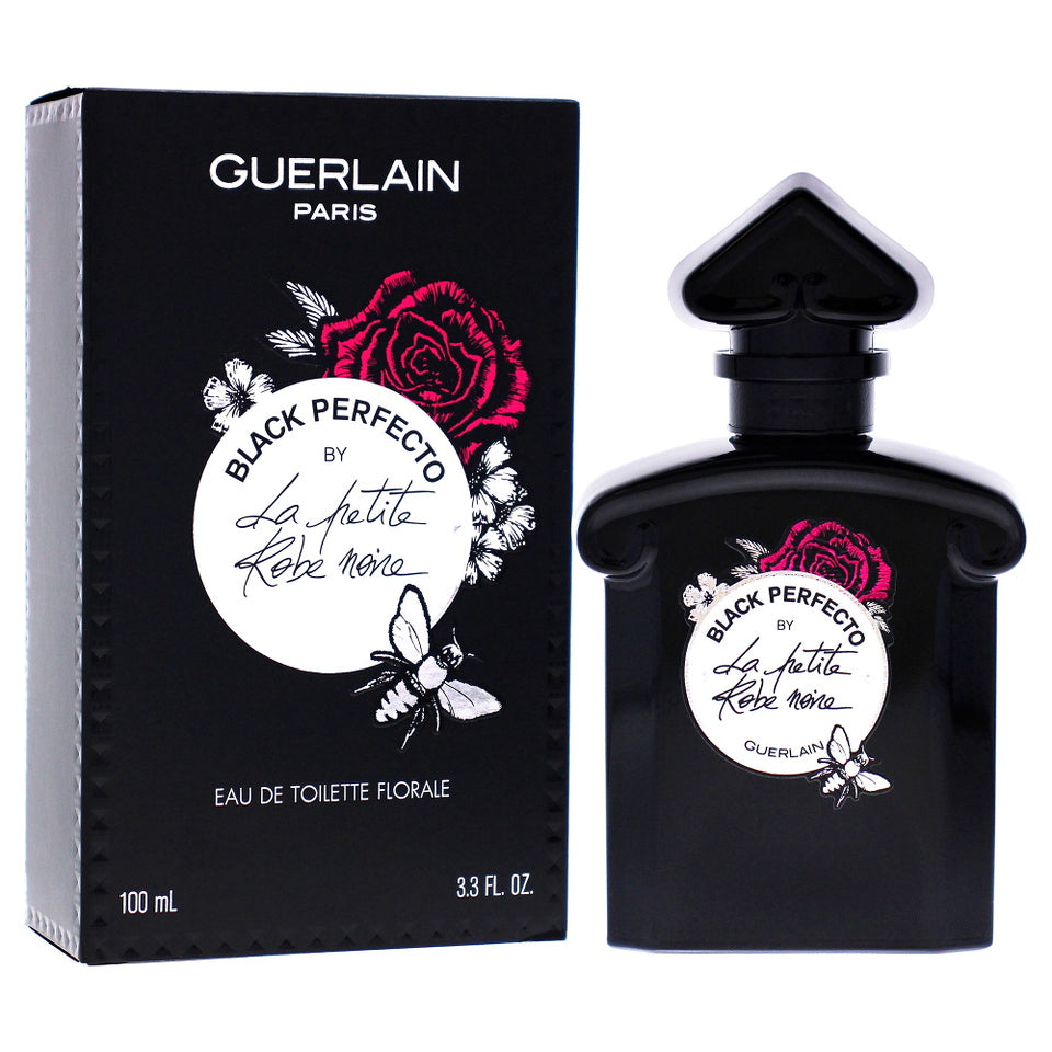 La Petite Robe Noire Black Perfecto By Guerlain EDT Florale 3.3 oz Women Spray