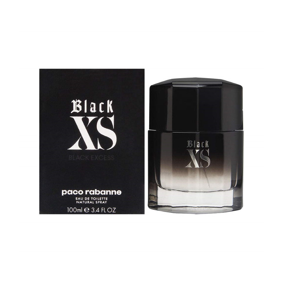 Black XS by Paco Rabanne Eau De Toilette 3.4 oz / 100 ml for Men