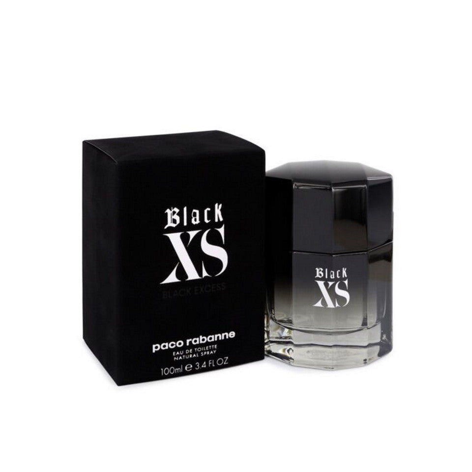 Black XS by Paco Rabanne Eau De Toilette 3.4 oz / 100 ml for Men