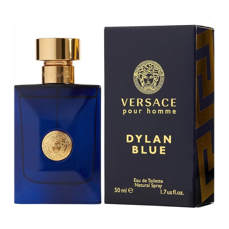 Versace Dylan Blue Pour Homme EDT 1.7 oz / 50 ml Spray (Not Sealed)
