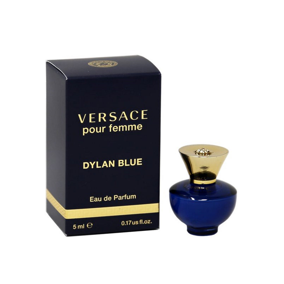 Versace Dylan Blue Pour Femme Eau de Parfum 0.17 oz/ 5 ml SPLASH