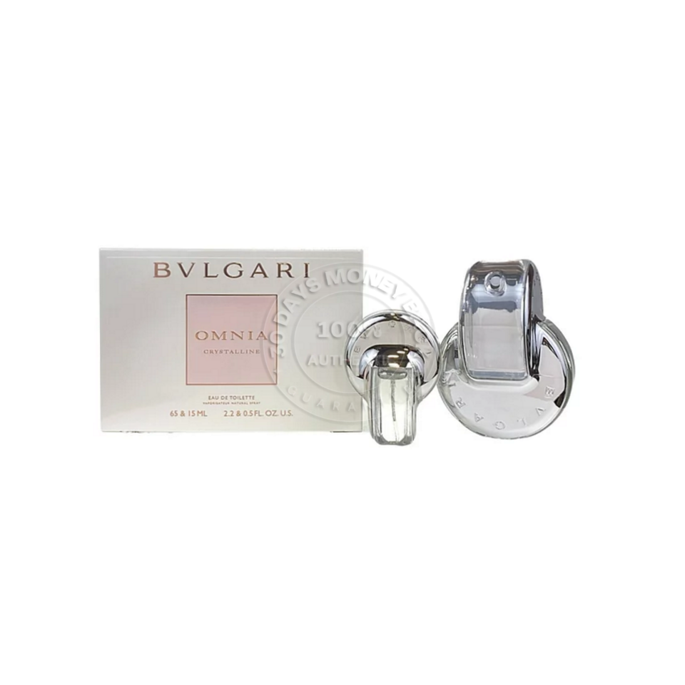 Bvlgari Omnia Crystalline Eau De Toilette 2 Pc. Gift Set For Women