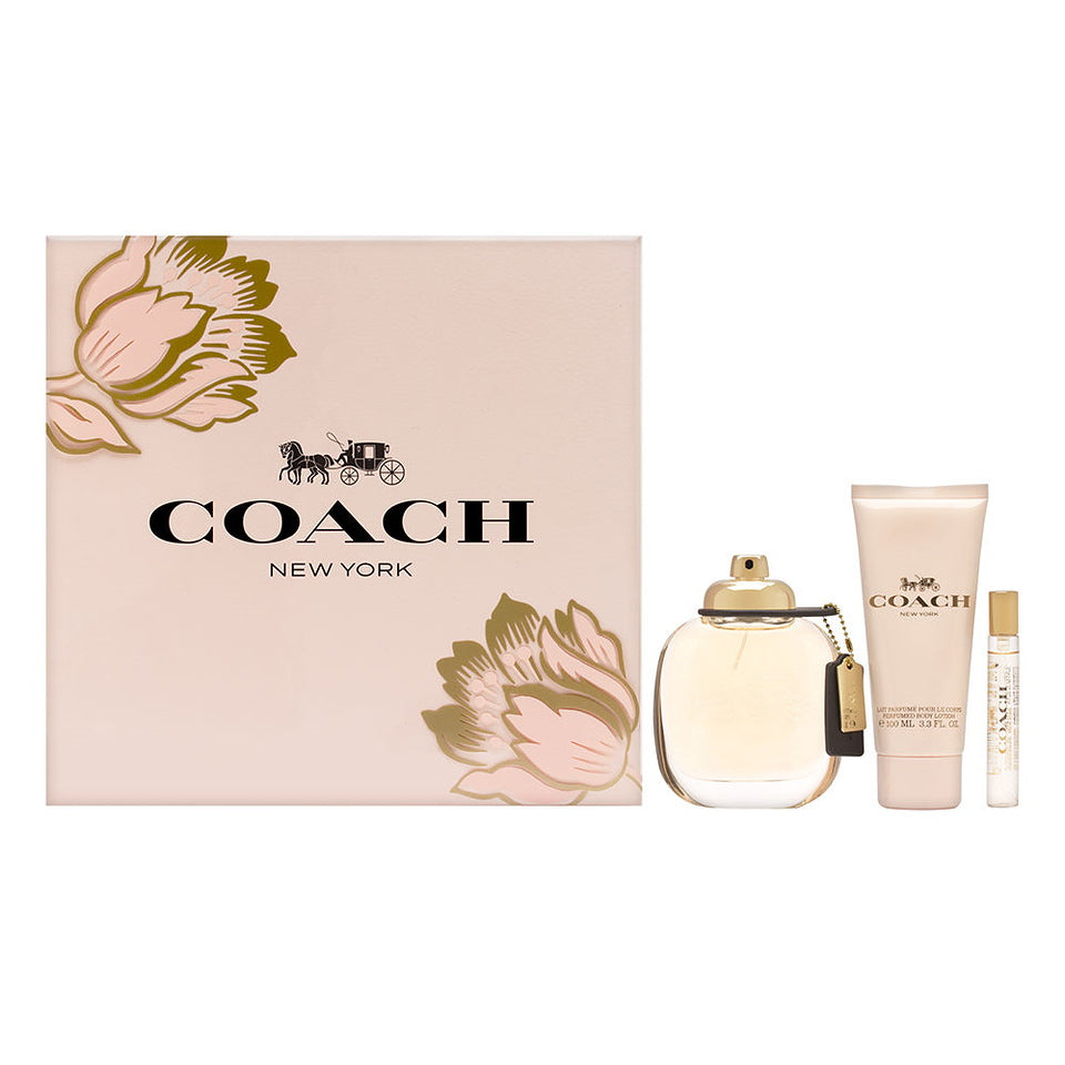 Coach New York Eau de Parfum 3PCS Gift Set For Women