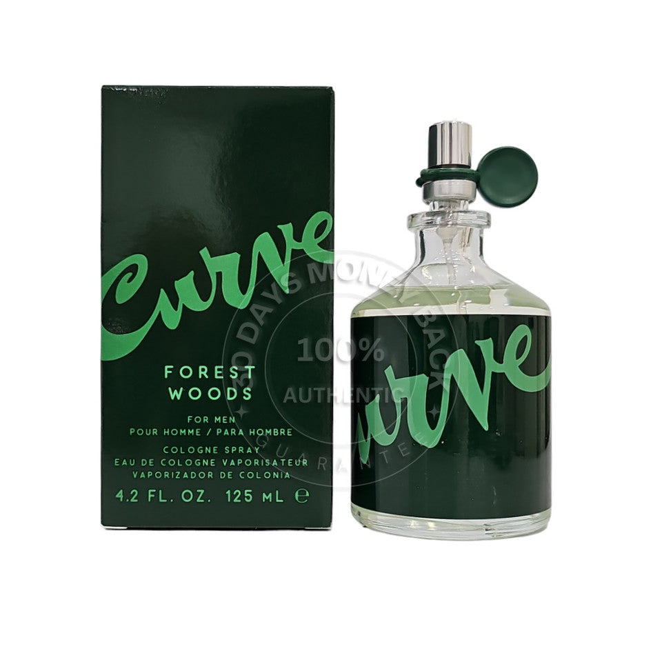 Liz Claiborne Curve Forest Woods Eau De Cologne Spray For Men 4.2 oz / 125 ml