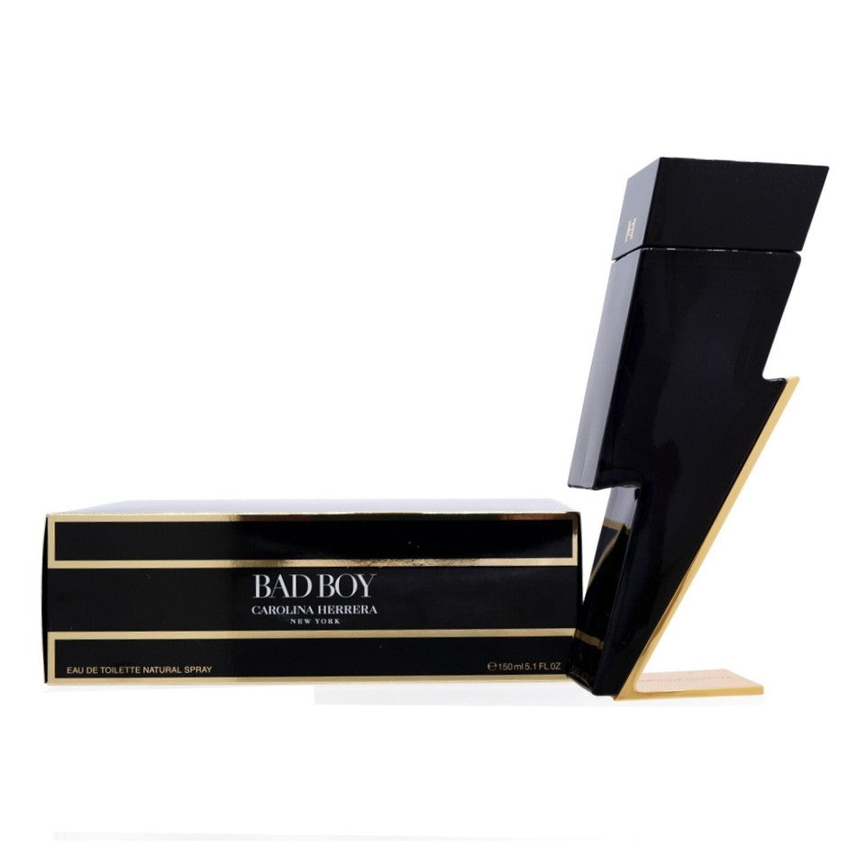 Carolina Herrera Bad Boy Eau De Toilette Spray For Men 5.1 oz / 150 ml