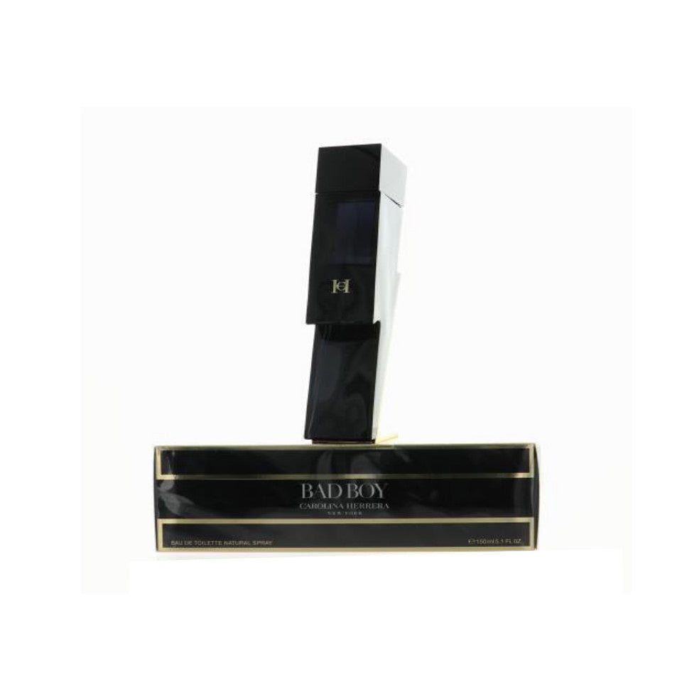 Carolina Herrera Bad Boy Eau De Toilette Spray For Men 5.1 oz / 150 ml