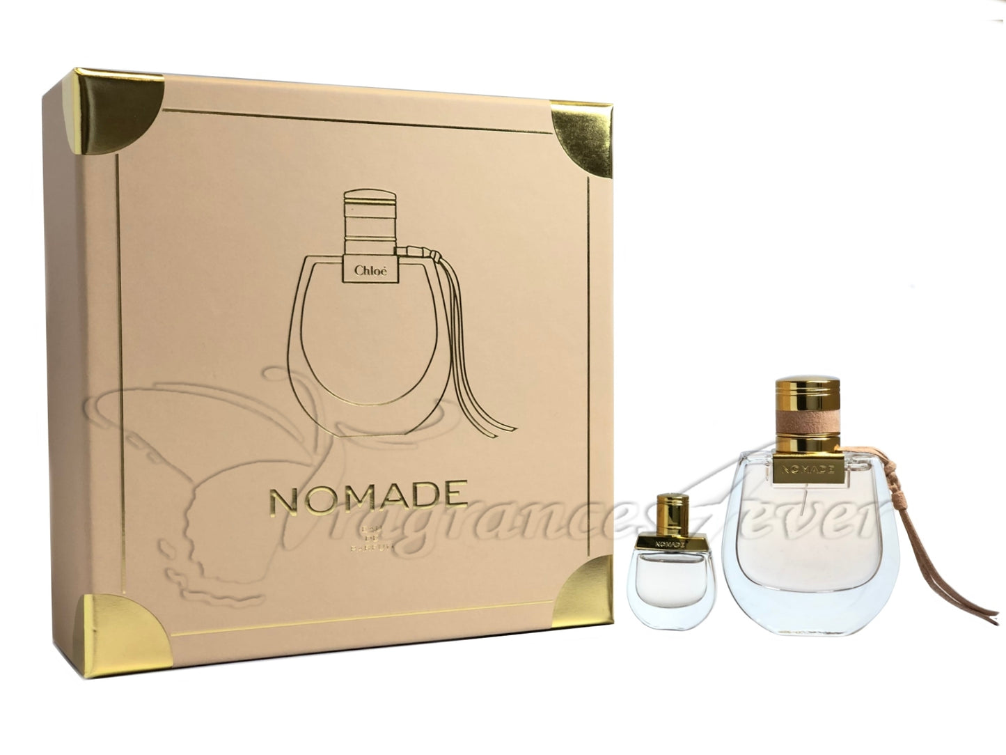 Chloe Nomade Eau De Parfum 2 Piece Gift Set For Women (50 ml & 5 ml)