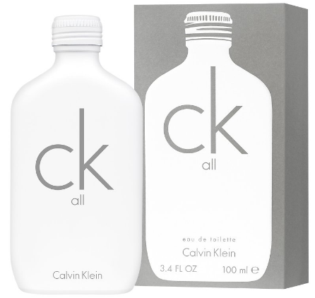 Calvin Klein CK All Eau de Toilette 3.4 oz / 100 ml For Unisex