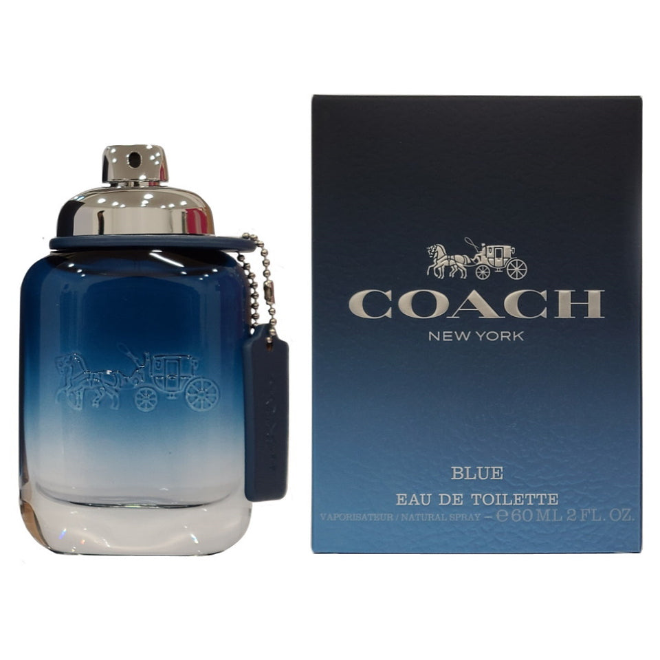 Coach New York Blue EDT 2 oz / 60 ml Spray For Men