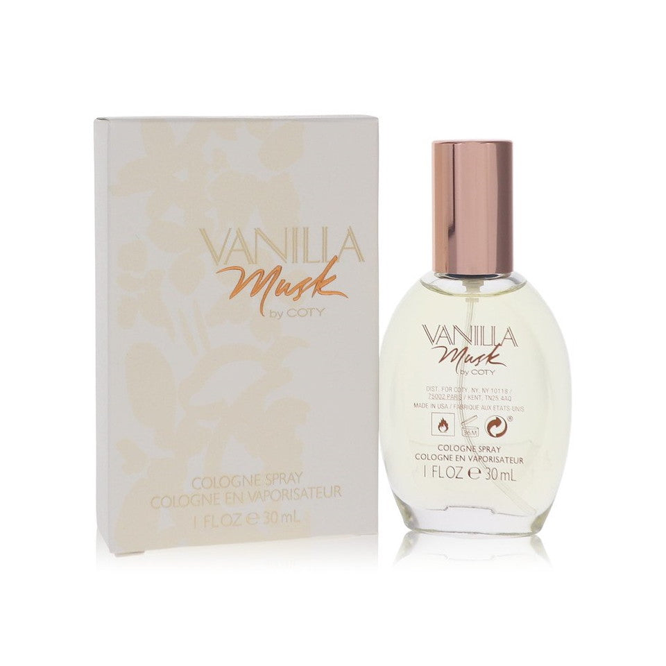 Coty Vanilla Musk Cologne 1.0 oz / 30 ml Spray