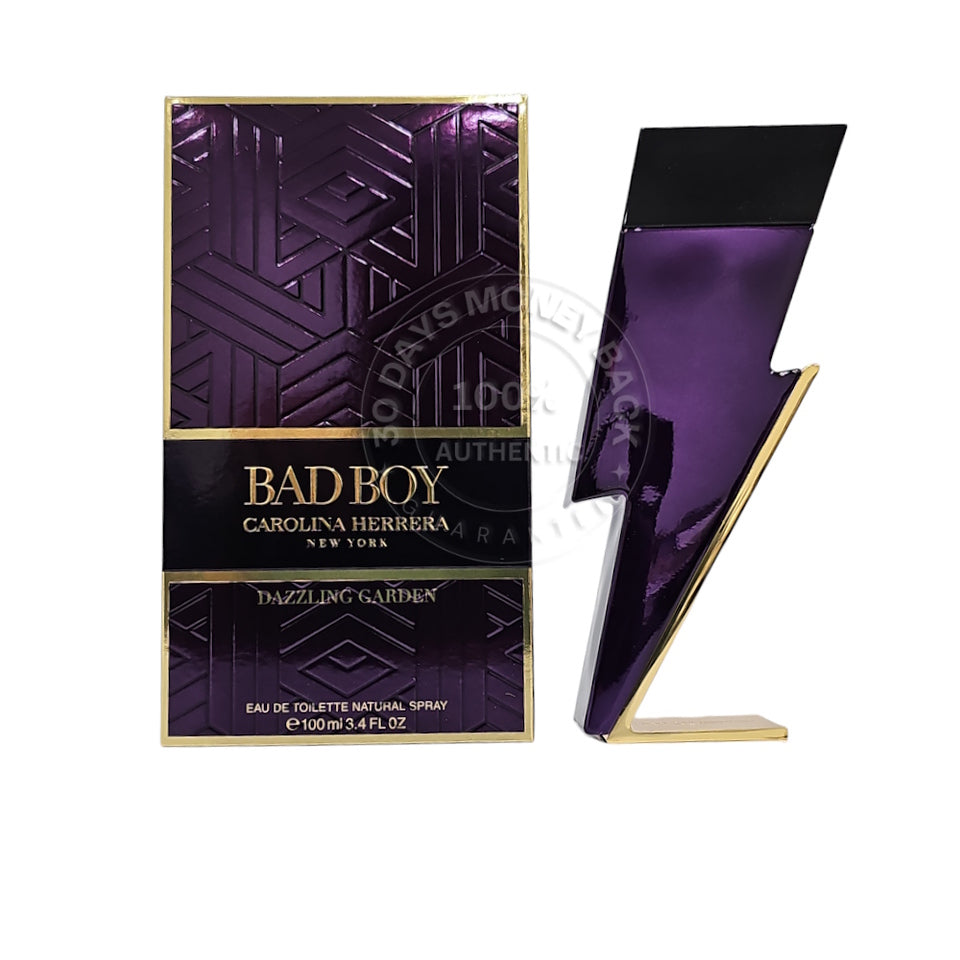 Carolina Herrera Bad Boy Dazzling Garden 3.4 oz / 100 ml EDT Men's Spray