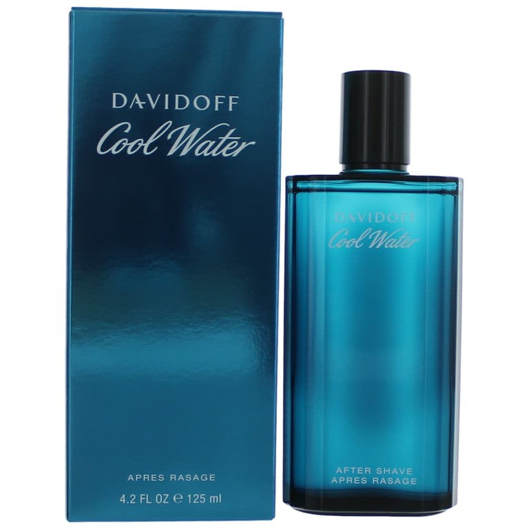 Davidoff Cool Water Aftershave 4.2 oz / 125 ml Splash for Men