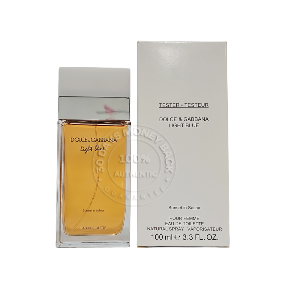 Dolce & Gabbana Light Blue Sunset In Salina EDT 3.3 oz Women's Spray As Shown
