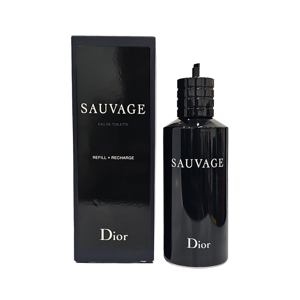 Dior Sauvage EDT 10 oz / 300 ml Refillable Spray For Men (NOT SEALED)