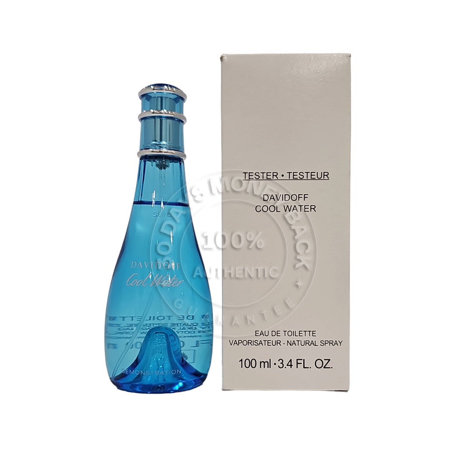 Davidoff Cool Water EDT 3.4 oz / 100 ml Spray For Women ( As shown)