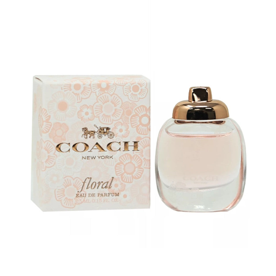 Coach Floral Eau De Parfum 0.15 oz / 4.5 ml Women's Mini Splash