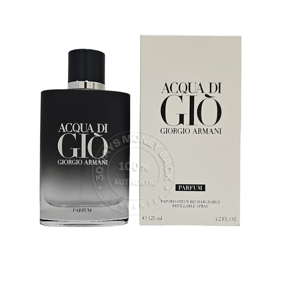 Giorgio Armani Acqua Di Gio Parfum 4.2 oz / 125 ml Refillable Spray For Men
