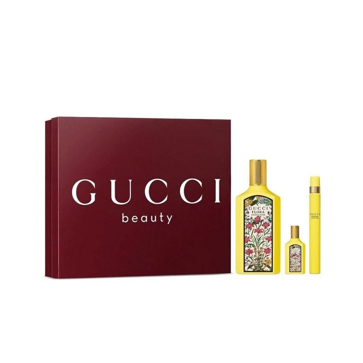 Gucci Flora Gorgeous Orchid 3 Pc EDP Gift Set for Women 2025