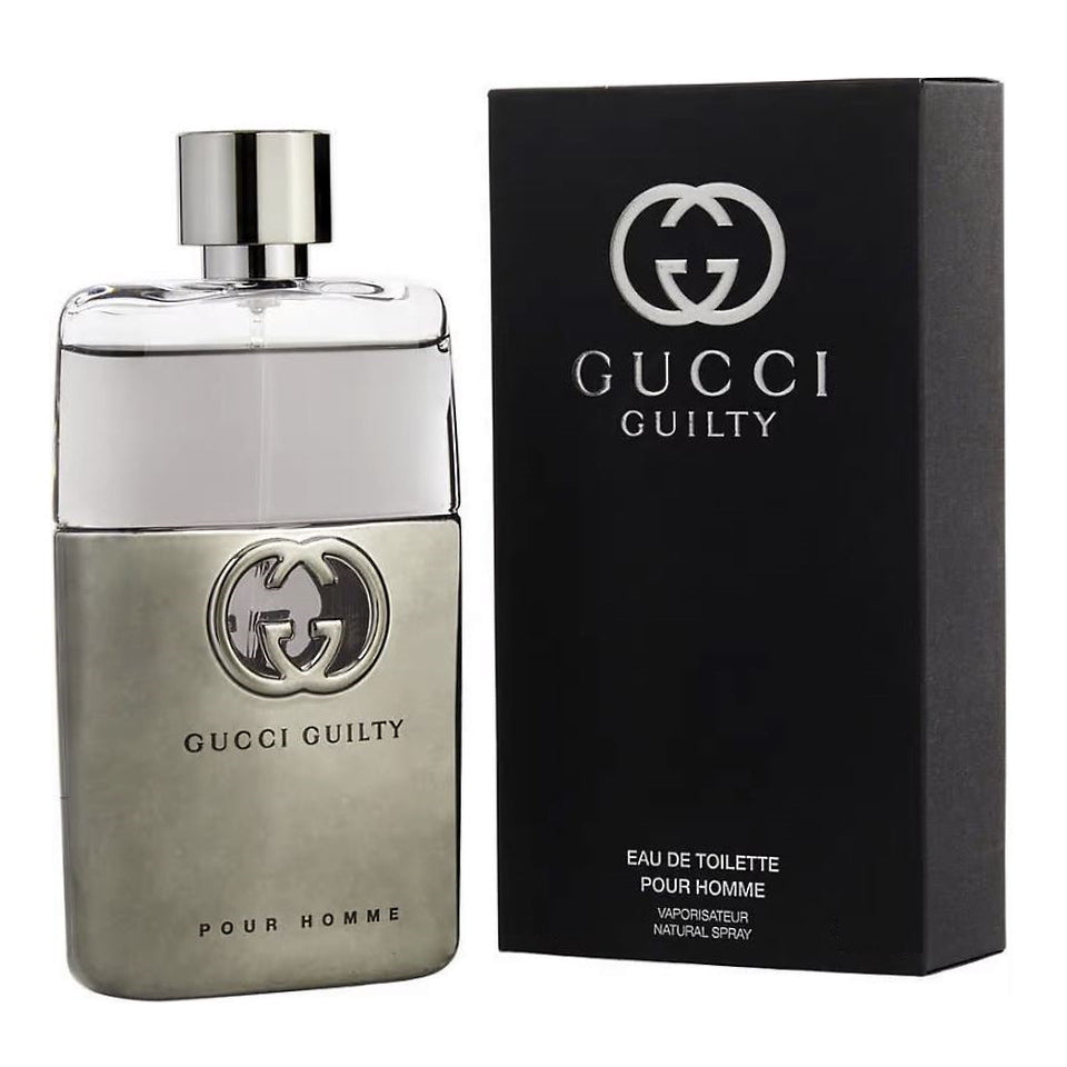 Gucci Guilty Eau de Toilette Pour Homme 1.6 oz / 50 ml Spray For Men (Old Packaging)