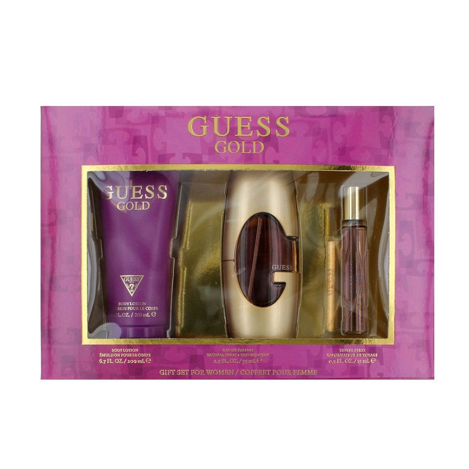 Guess Gold 3PCS Eau de Parfum Set For Women