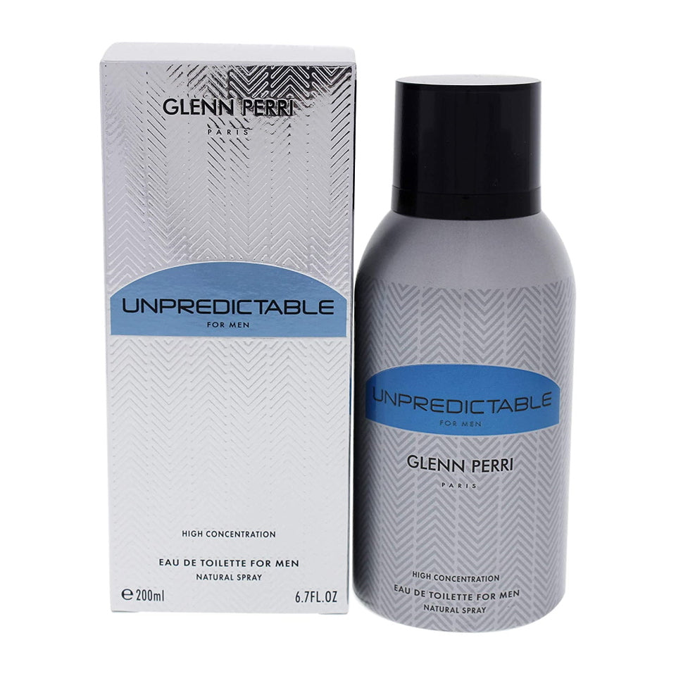 Unpredictable by Glenn Perri 6.7 oz EDT for Men Body Spray