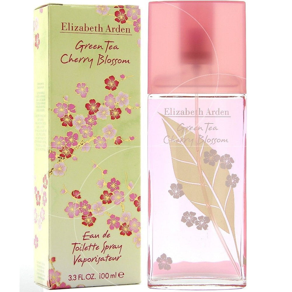 Green Tea Cherry Blossom By Elizabeth Arden Eau De Toilette 3.3 oz/ 100 ml Spray For Women