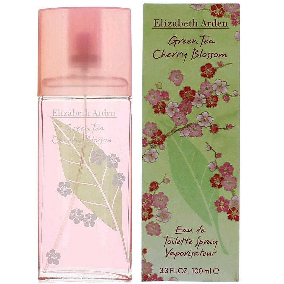 Green Tea Cherry Blossom By Elizabeth Arden Eau De Toilette 3.3 oz/ 100 ml Spray For Women