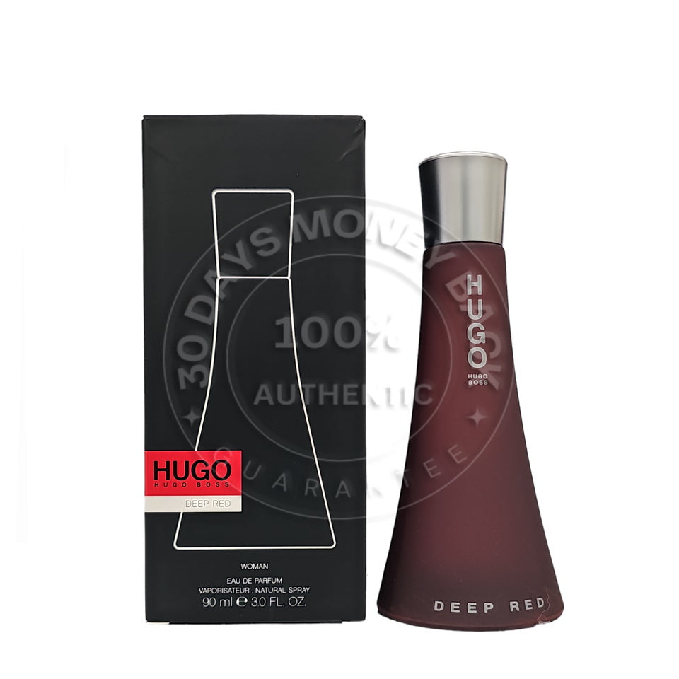 Hugo Deep Red By Hugo Boss Eau De Parfum 3.0 oz/ 90 ml For Women