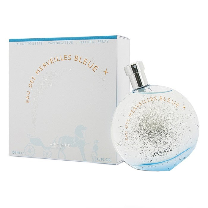 Hermes Eau Des Merveilles Bleue 3.3 oz EDT Spray For Women