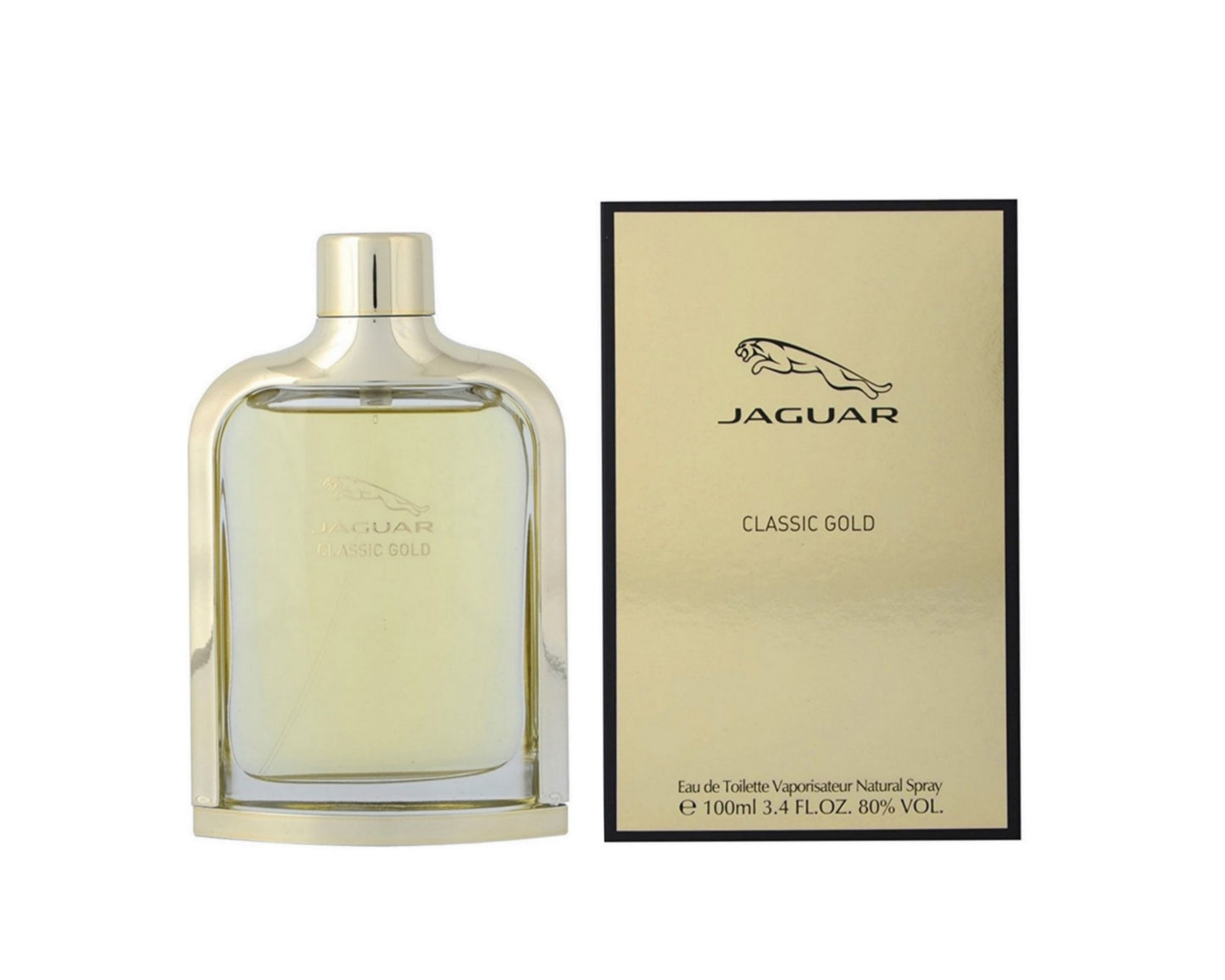 Jaguar Classic Gold Eau de Toilette 3.4 oz / 100 ml Spray For Men