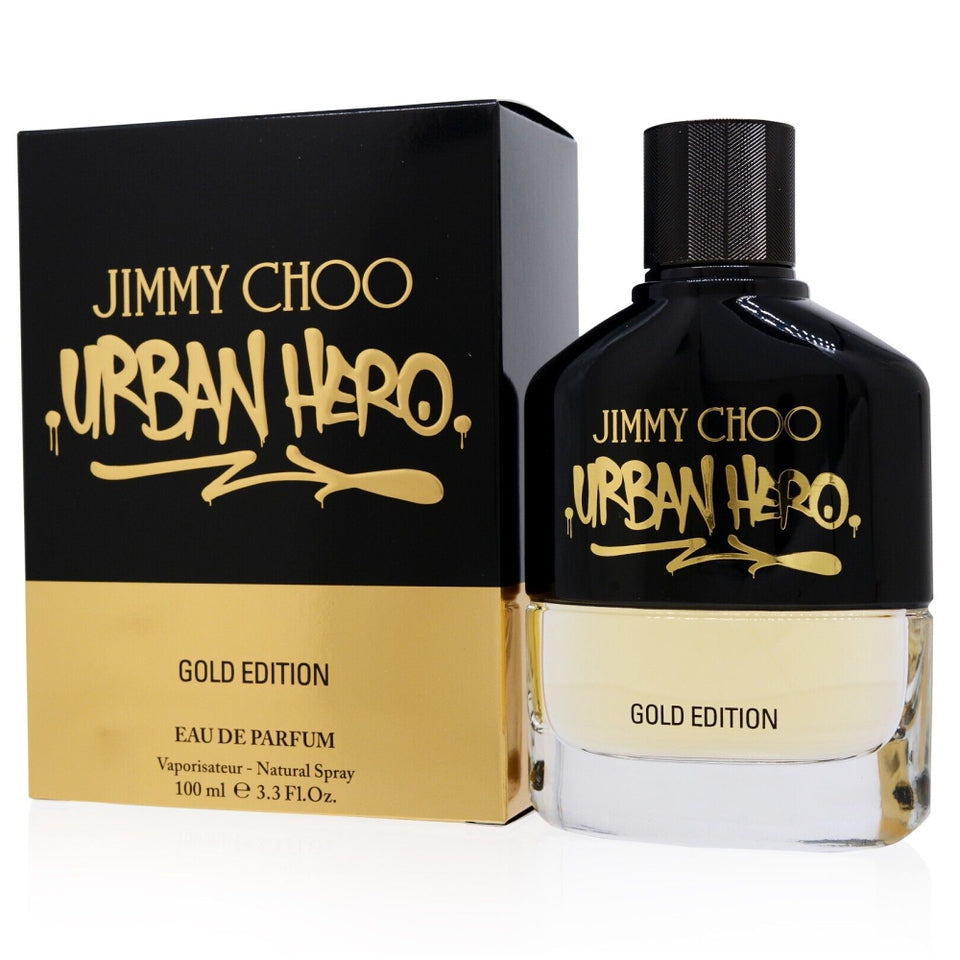 Jimmy Choo Urban Hero Gold Edition EDP 3.3 oz / 100 ml For Men