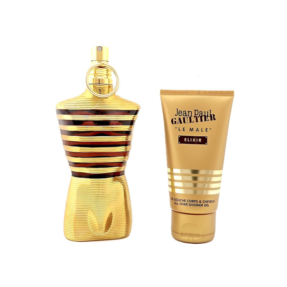Jean Paul Gaultier Le Male Elixir Parfum 2 pcs Gift Set For Men