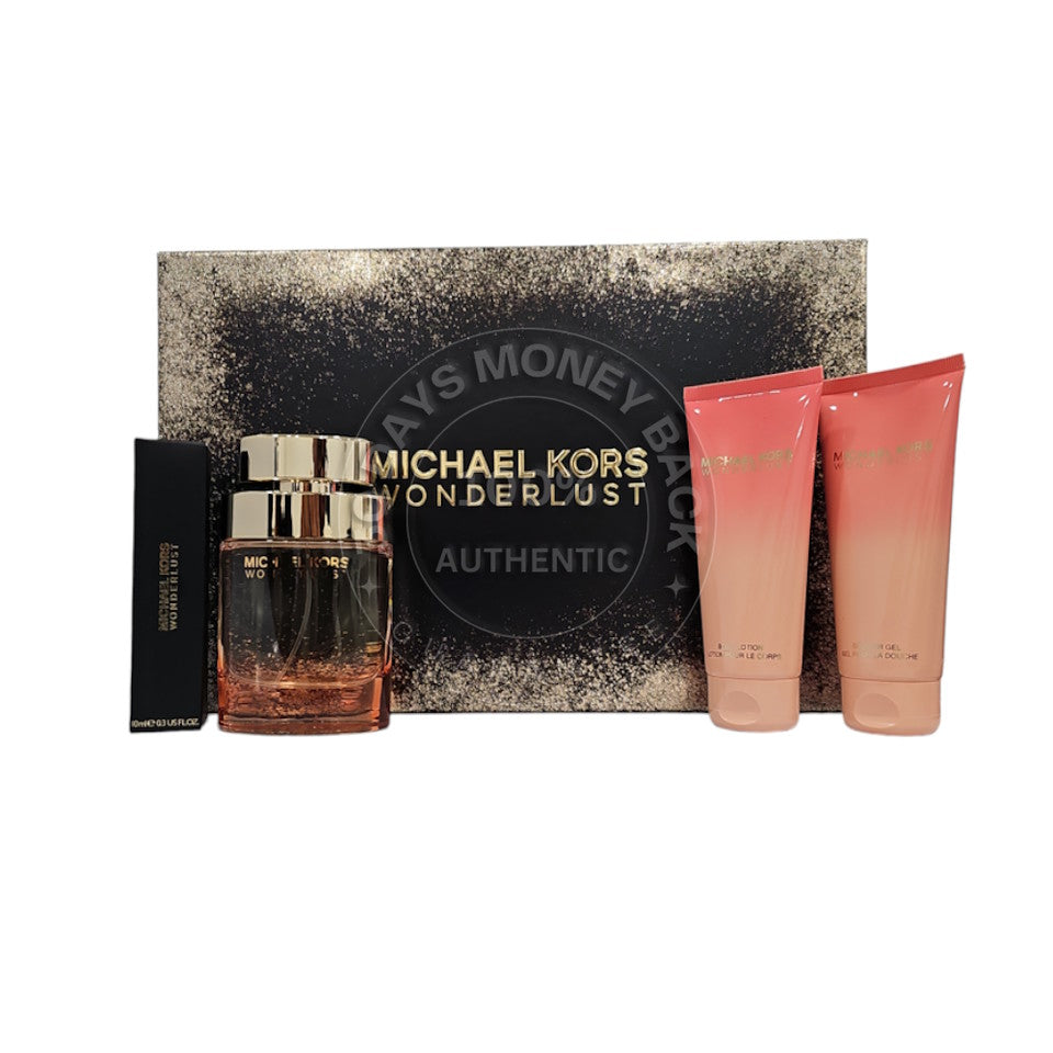 Michael Kors Wonderlust EDP 4 Pc Gift Set For Women