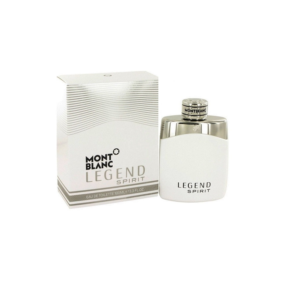 Montblanc Legend Spirit by Mont Blanc Eau De Toilette Spray 3.3 oz for Men - Brand New