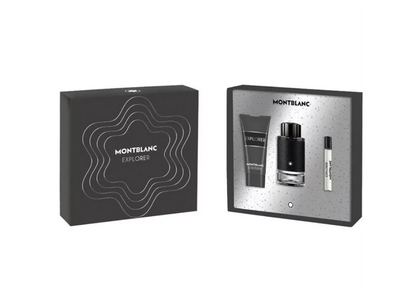 Mont Blanc Explorer 3-Piece Gift Set For Men