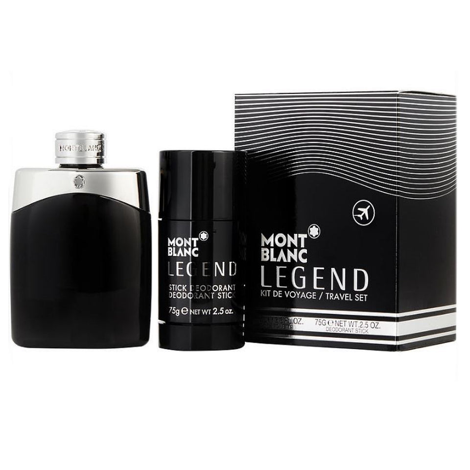 Mont Blanc Legend Eau de Toilette 2PCS Gift Set For Men