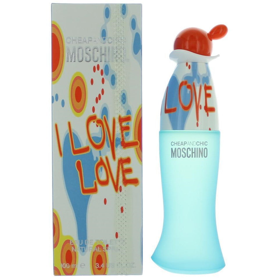 Moschino Cheap & Chic I love Love Eau De Toilette 3.4 oz/ 100 ml Women's Spray