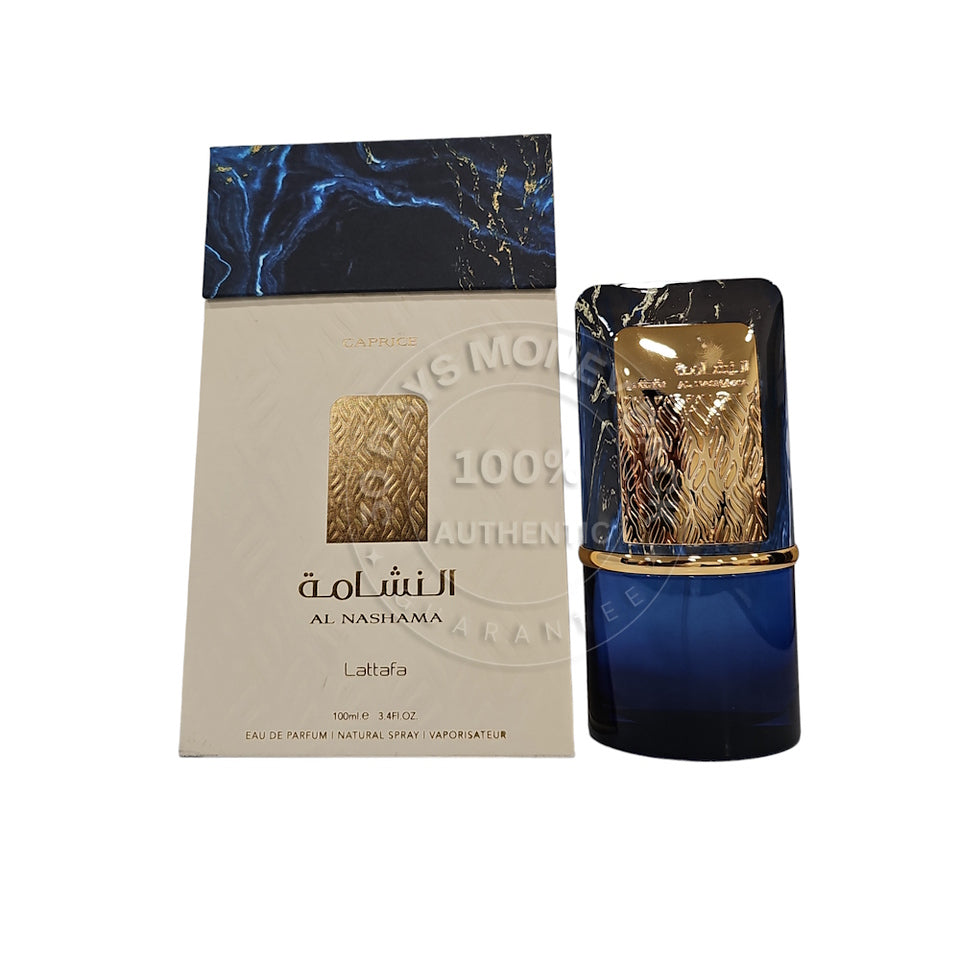 ZHOUB Al Nashama Caprice Eau de Parfum Spray for Unisex, 3.4 Ounce