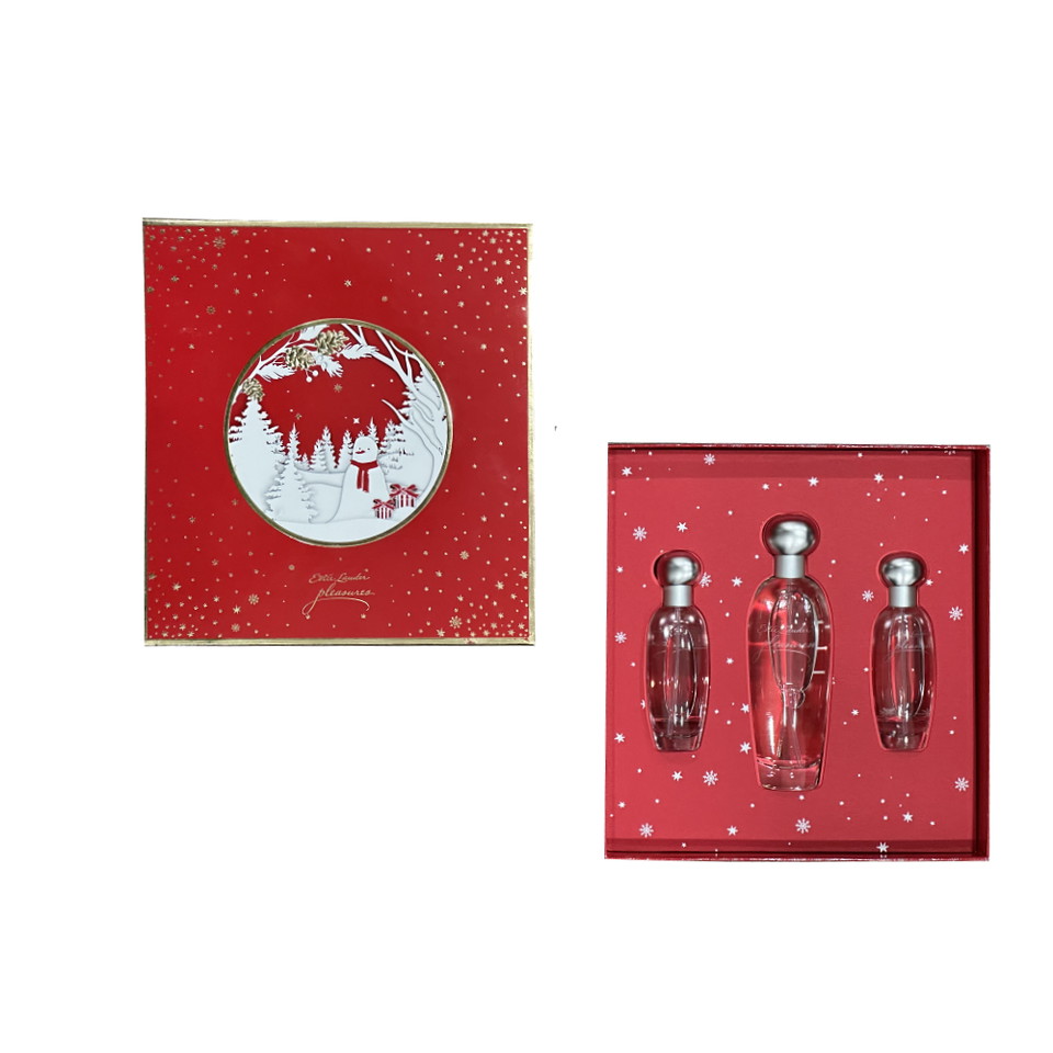 Estee Lauder Pleasures Eau De Parfum 3PCS Gift Set For Women