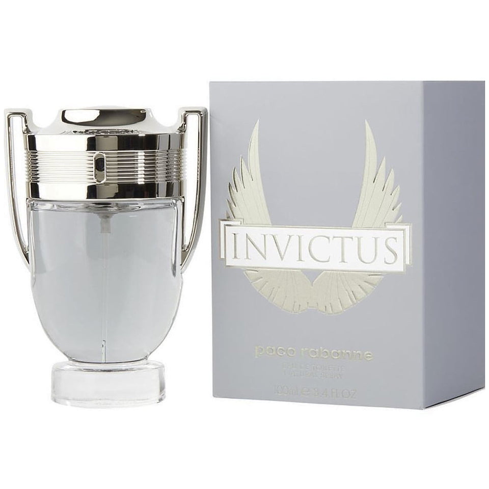 Paco Rabanne Invictus EDT 3.4 oz / 100 ml For Men - Damaged Box