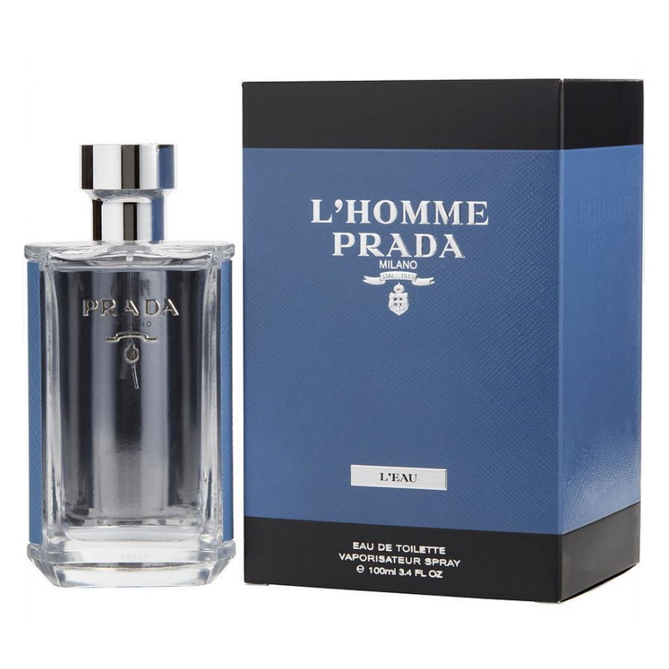 Prada L'Homme L'eau 3.4 oz / 100 ml Eau De Toilette For Men